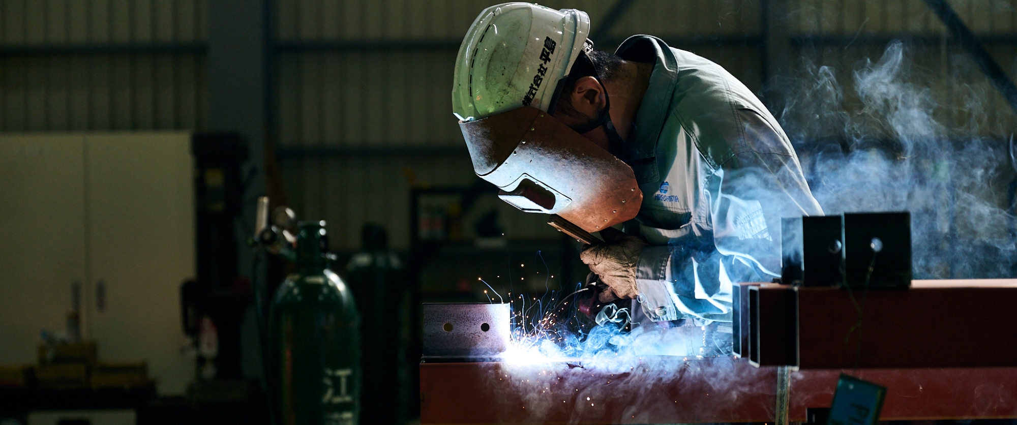 軽量形鋼製品の加工・組立・溶接・塗装・搬出